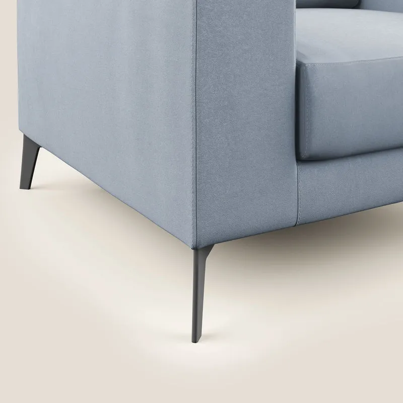 Prestige fauteuil moderne en microfibre détachable T11 sucre glace