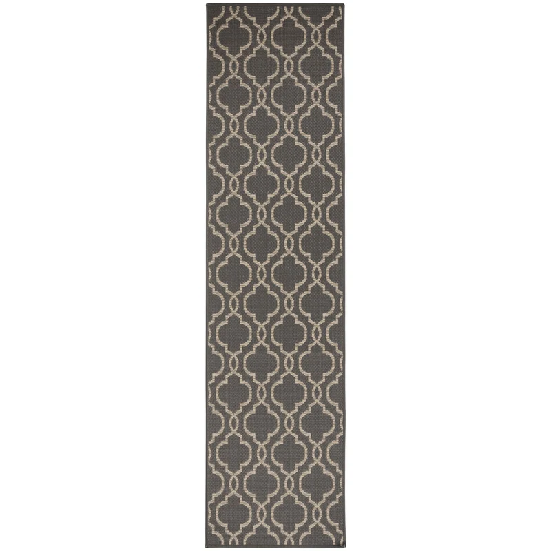 Tapis Extérieur Milan Gris et Beige 60x230cm