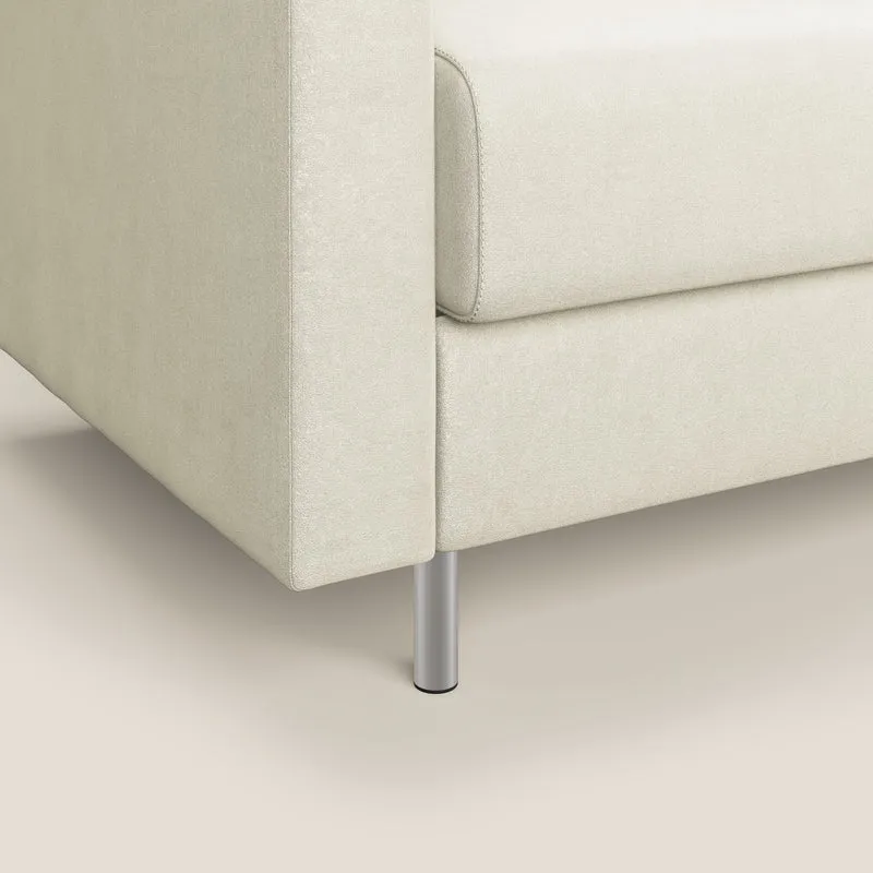 Megan fauteuil convertible en microfibre détachable T11 crème