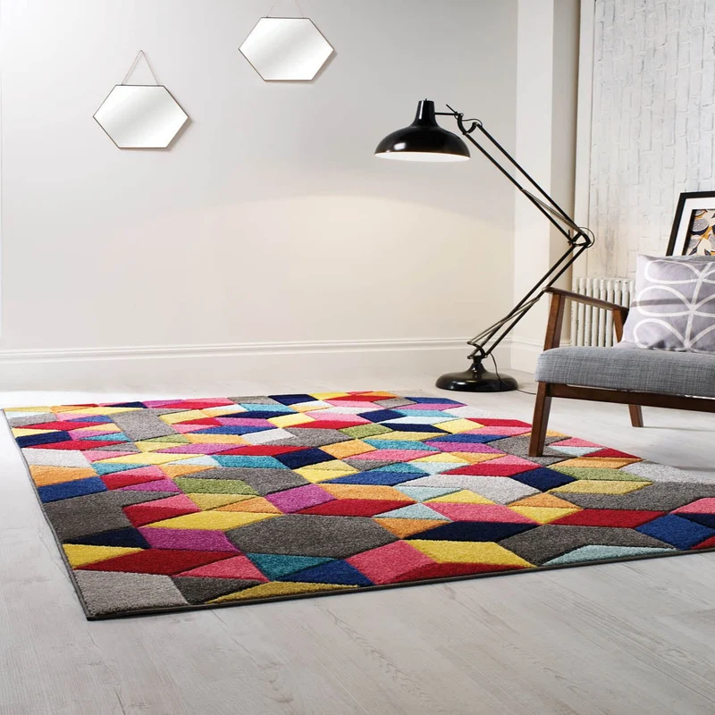 Tapis Spectrum Multicolore 80x150cm