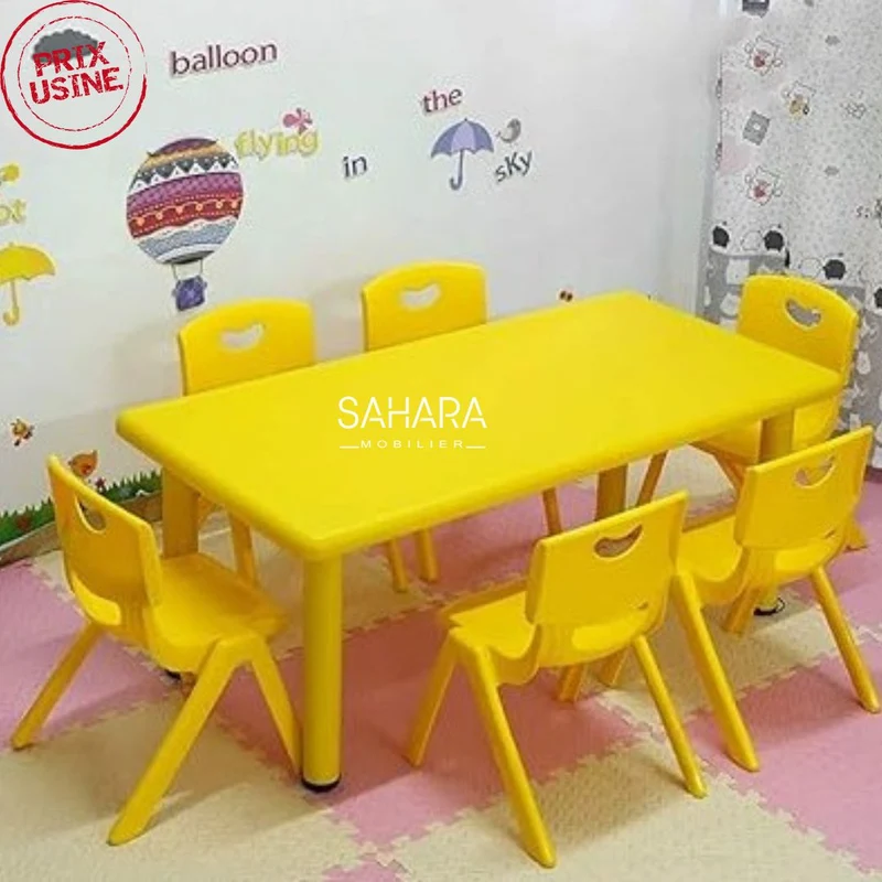 Table en plastique pour enfant; Réf B3378