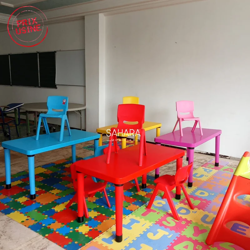 Table en plastique pour enfant; Réf B3378