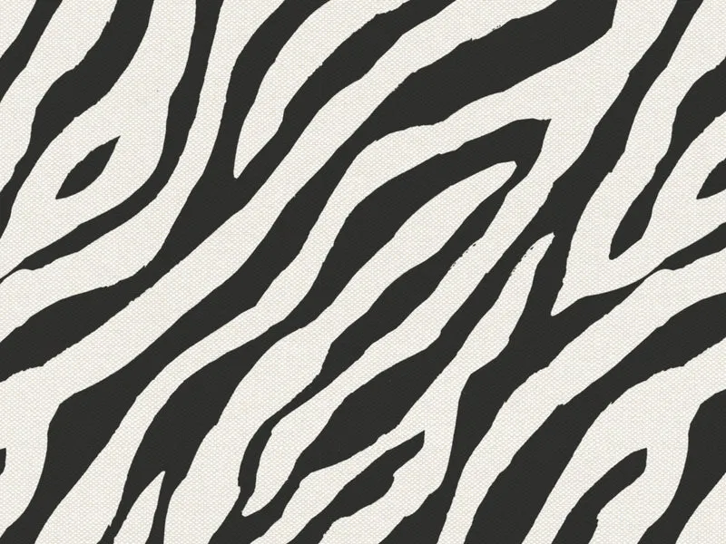 Stripe coussins géométriques en tissu hydrofuge noir