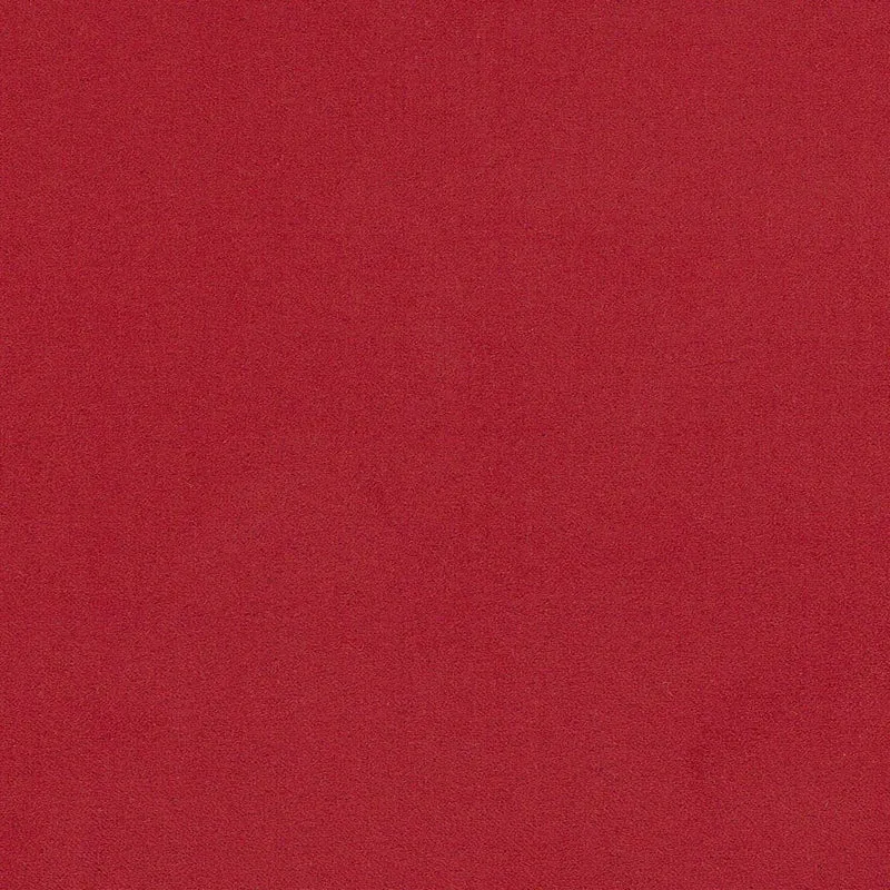 Cube pouf en microfibre détachable T11 rouge