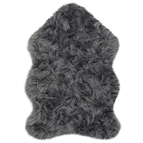Tapis effet fourrure 60x90cm