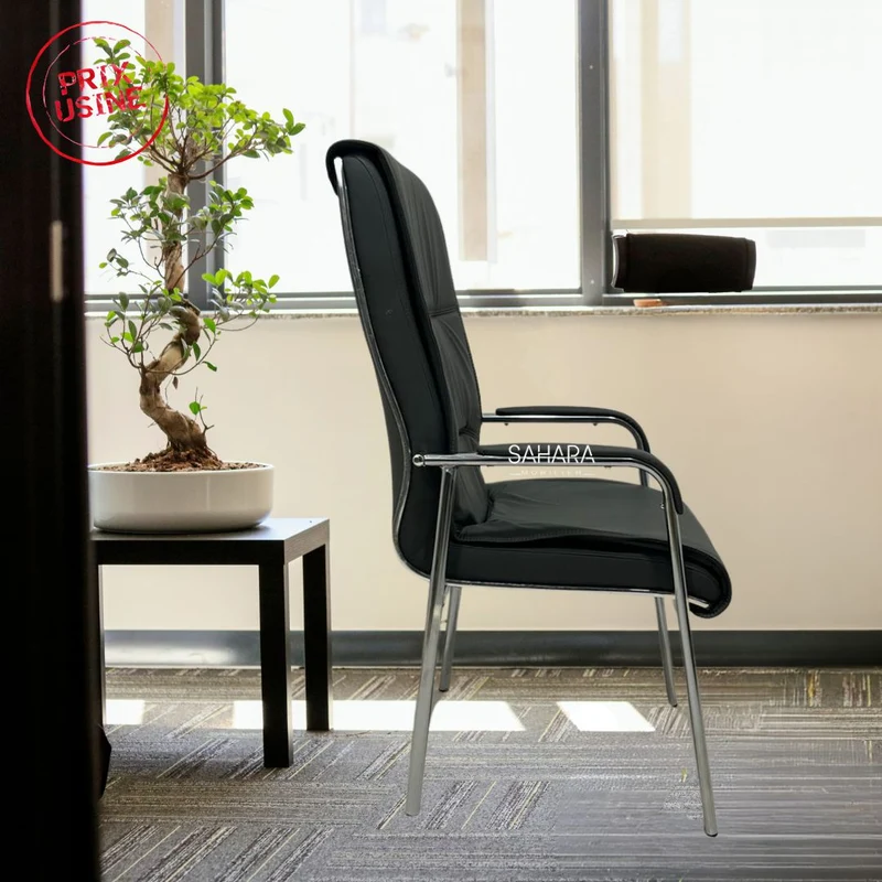 Fauteuil Visiteur Gris SCREAM Réf B3519
