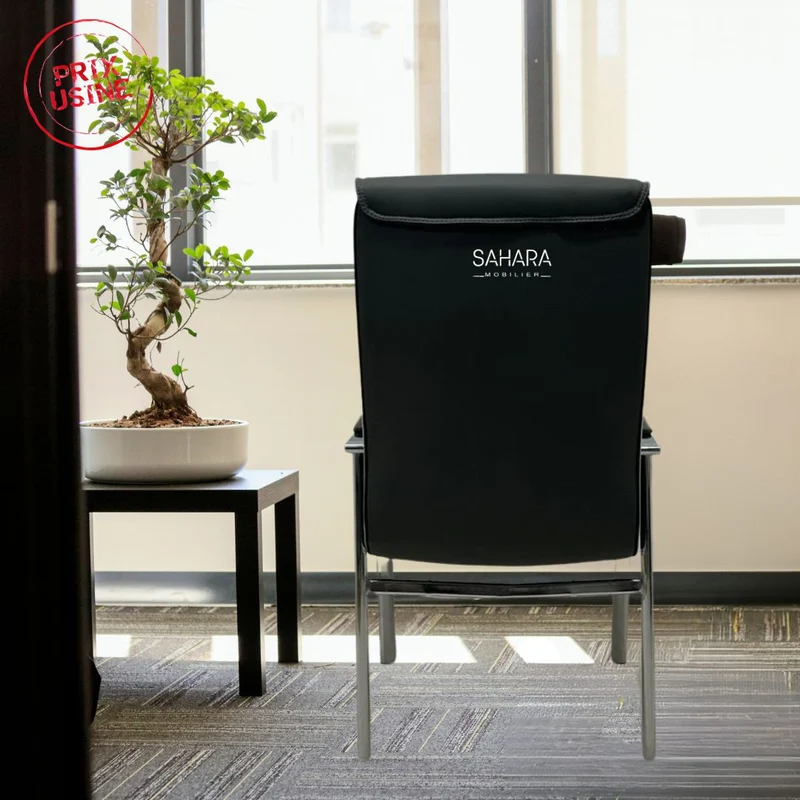 Fauteuil Visiteur Gris SCREAM Réf B3519