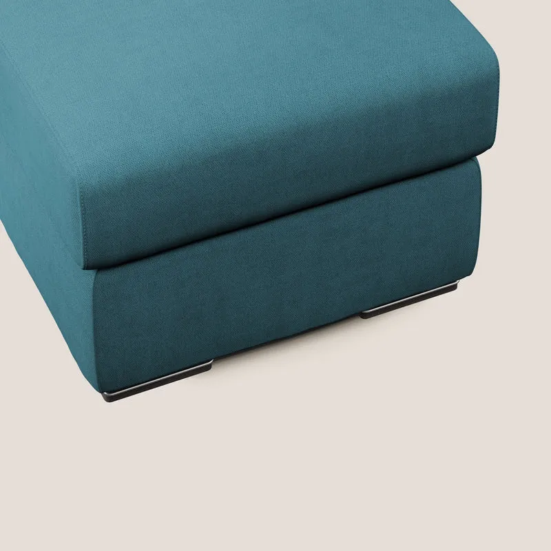 Sun pouf coffre en tissu imperméable T02 bleu ciel
