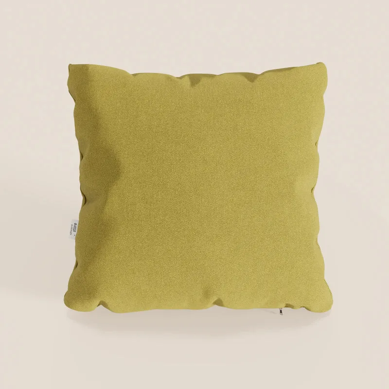 Honey coussin disponible en plusieurs couleurs, réalisé en tissu imperméable similaire au coton T13 jaune