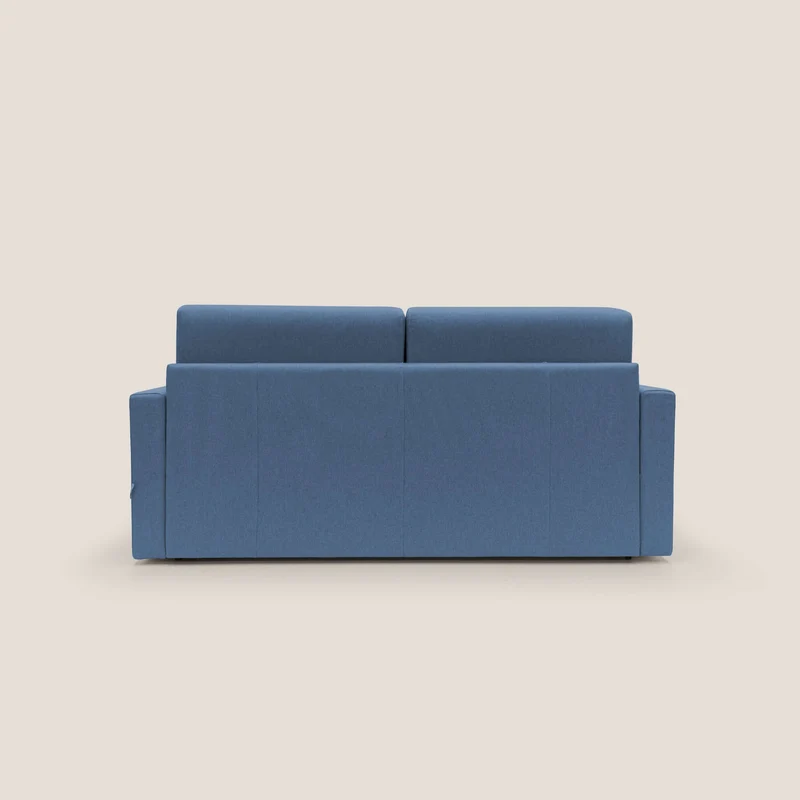 Chris Canapé convertible en tissu imperméable T13 bleu