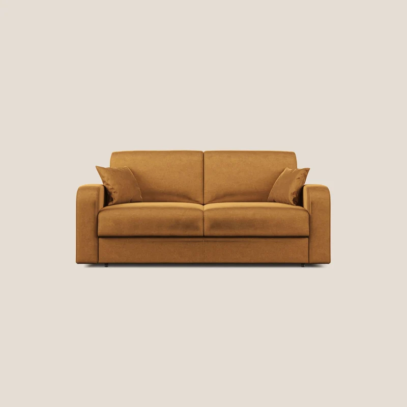 Lebron Canapé-lit double en velours doux T01 or