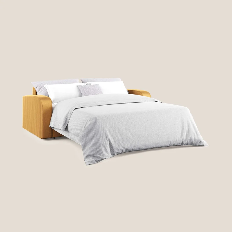 Lebron Canapé-lit double en velours doux T01 or