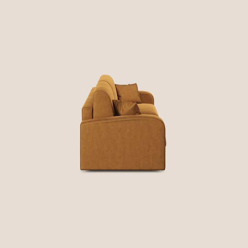 Lebron Canapé-lit double en velours doux T01 or