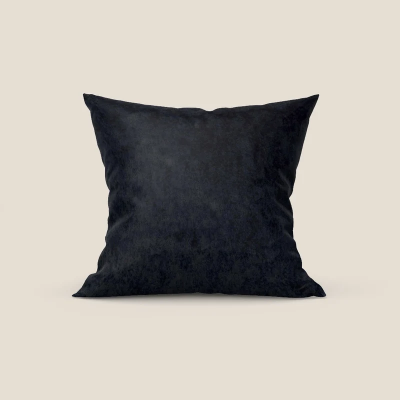 Rotterdam coussin disponible en différentes couleurs en microfibre effet velours imperméable T09 anthracite