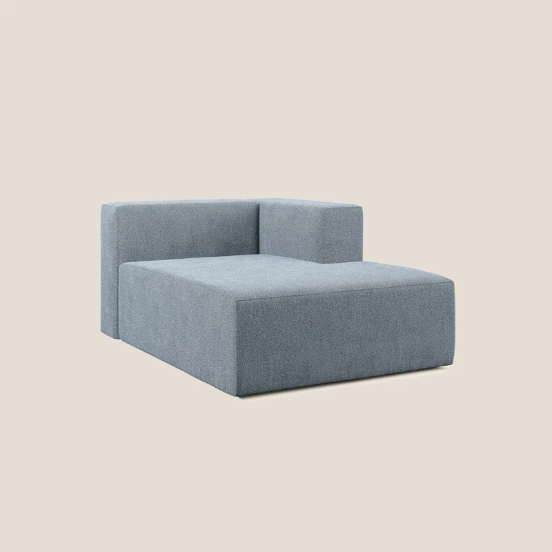 Nettuno module meridiénne en bouclette douce T07 sucre glace