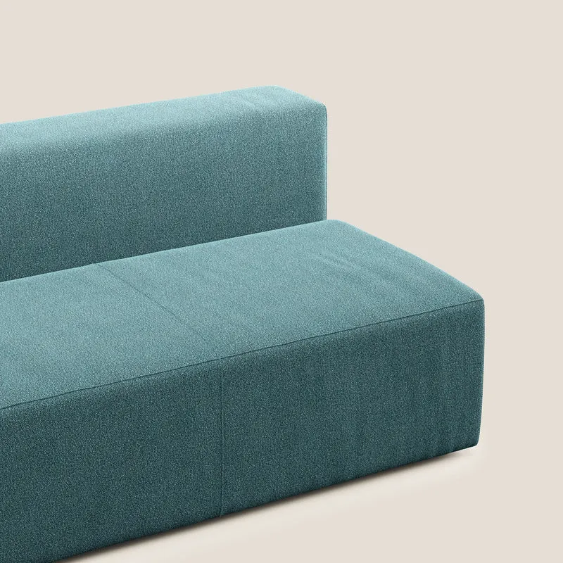 Nettuno module central maxi en bouclette douce T07 bleu ciel