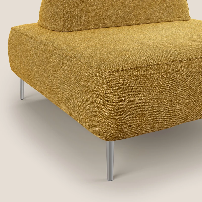 Newton fauteuil modulable avec dossier amovibles T07 jaune