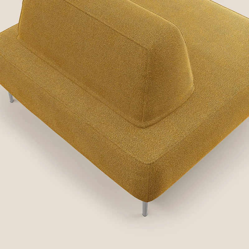 Newton fauteuil modulable avec dossier amovibles T07 jaune