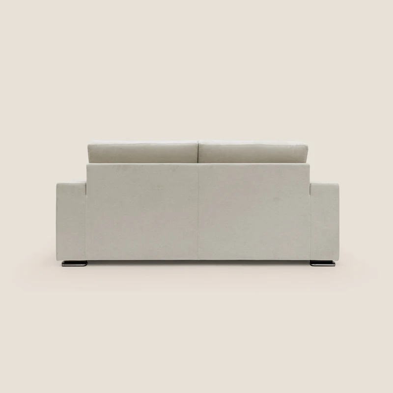 Giove canapé en tissu doux imperméable T02 crème
