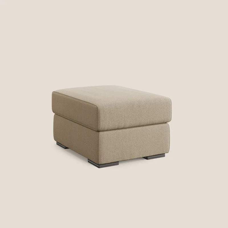 Sun pouf coffre en tissu détachable T05 beige