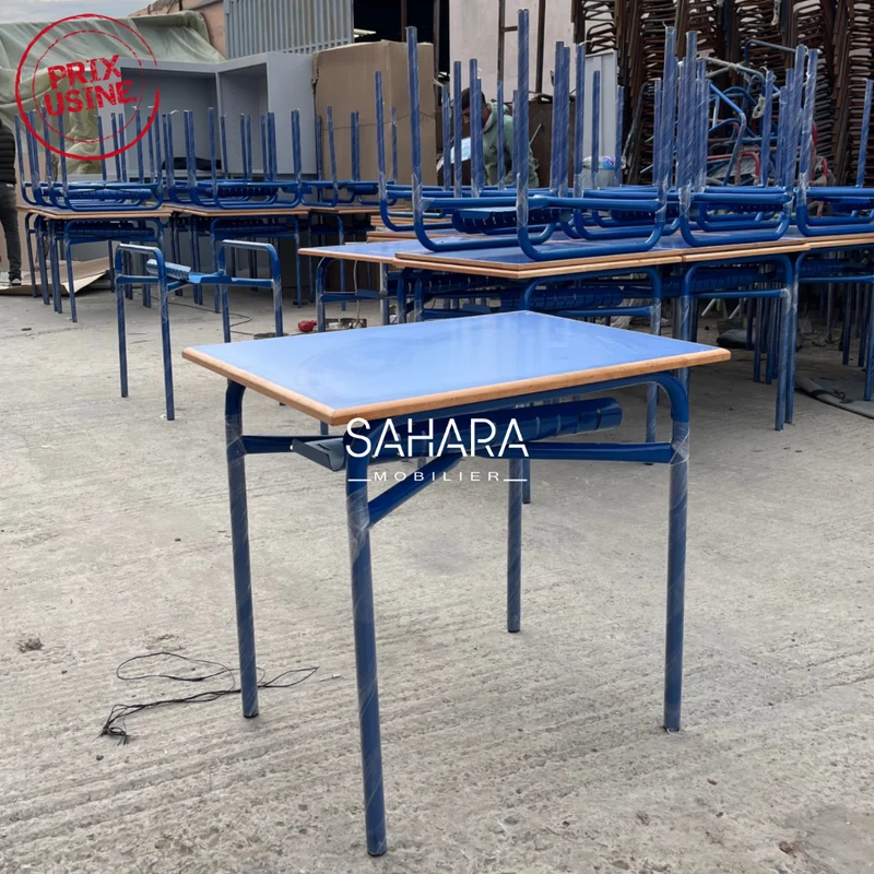 Table Écolier semi métallique individuelle Réf. B3222