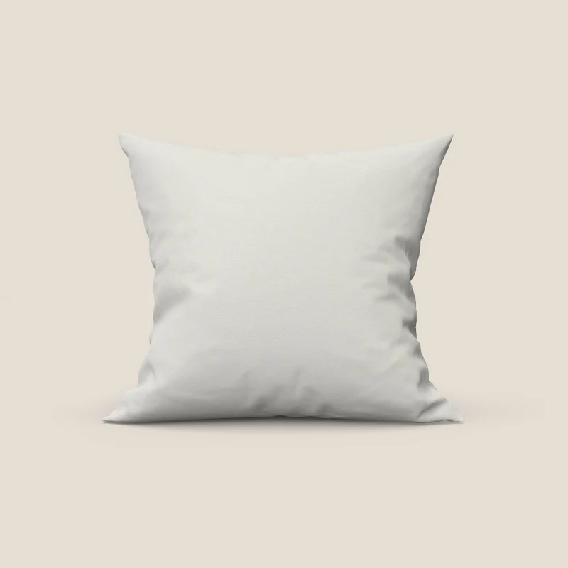 Coussin Florida disponible en plusieurs couleurs, fabriqué en simili cuir résistant et imperméable T04 blanc