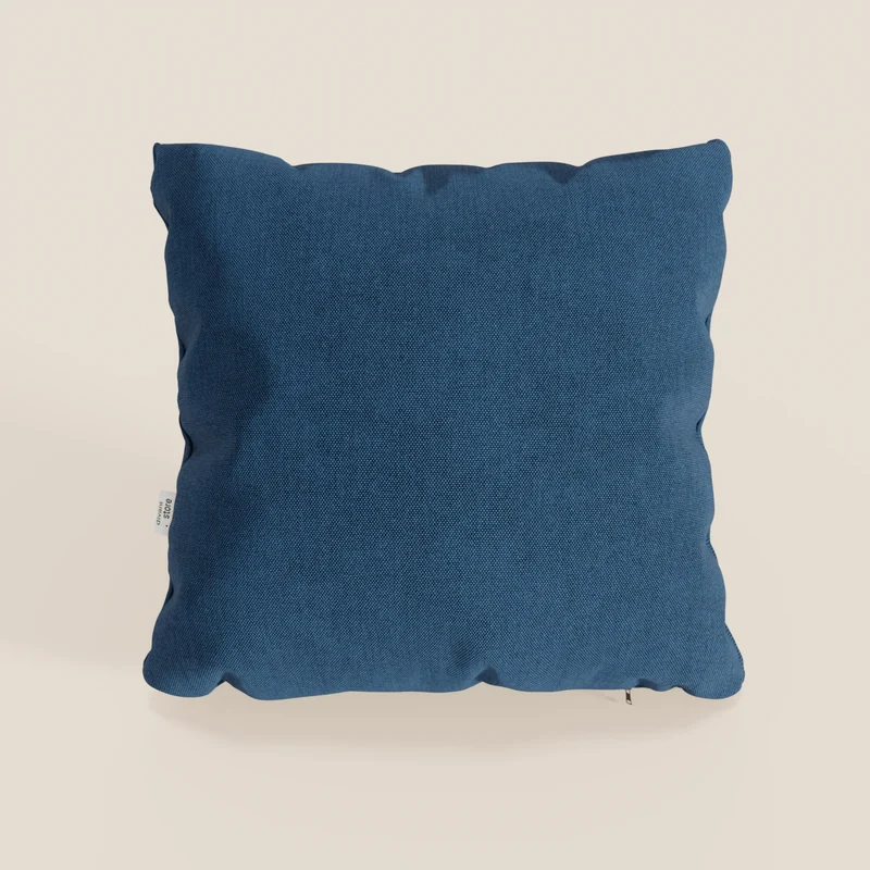 Honey coussin disponible en plusieurs couleurs, réalisé en tissu imperméable similaire au coton T13 bleu