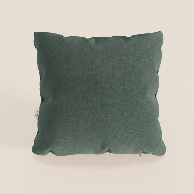 Coussin Jazz disponible en plusieurs couleurs, fabriqué en microfibre technique détachable T11 vert
