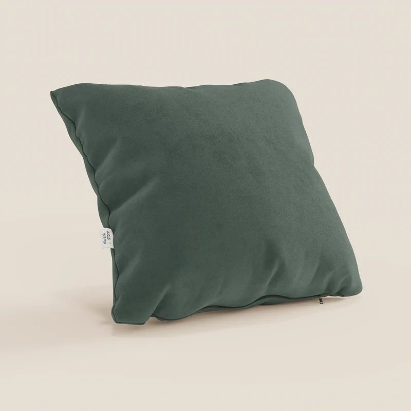 Coussin Jazz disponible en plusieurs couleurs, fabriqué en microfibre technique détachable T11 vert
