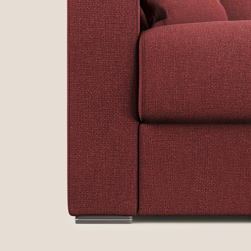 Best canapé lit convertible en tissu détachable QuickClean T08 rouge