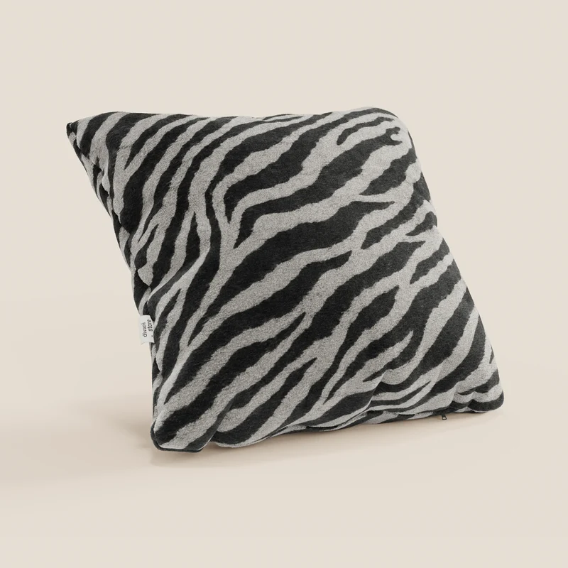 Wild coussins collection WILD en microfibre imperméable zèbre