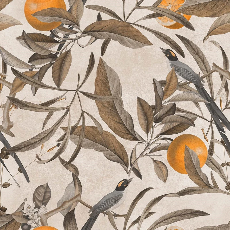 Lemon collection élégante de coussins à motifs en velours imperméable beige