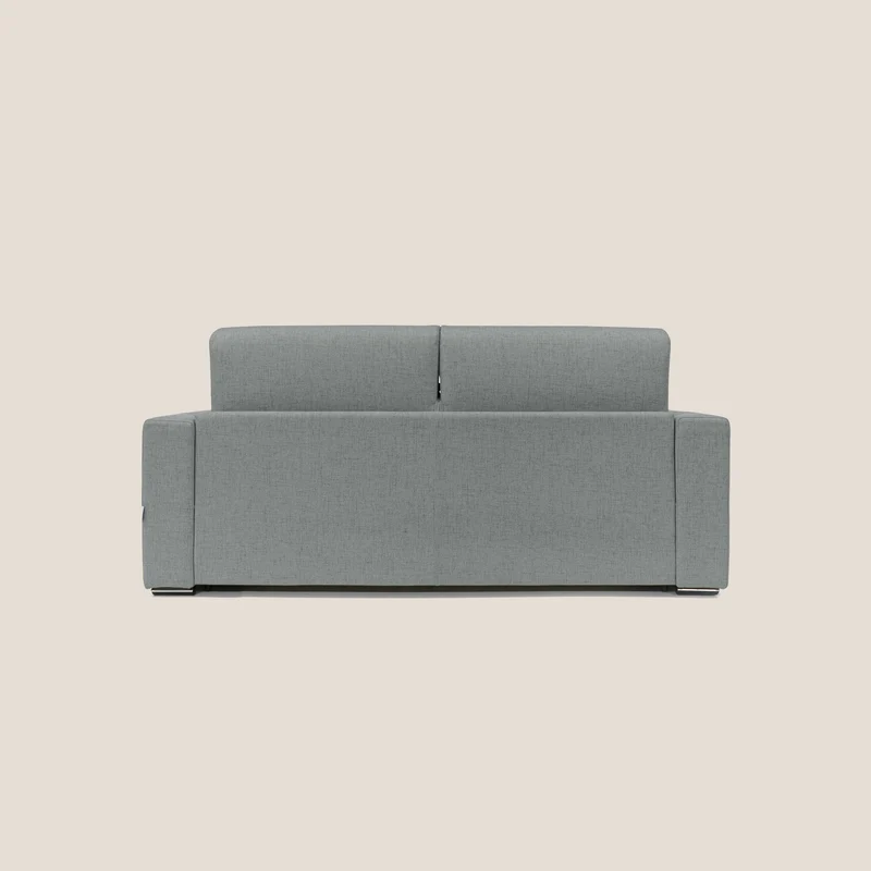 Nixon Canapé convertible avec matelas 20cm en tissu imperméable T03 gris