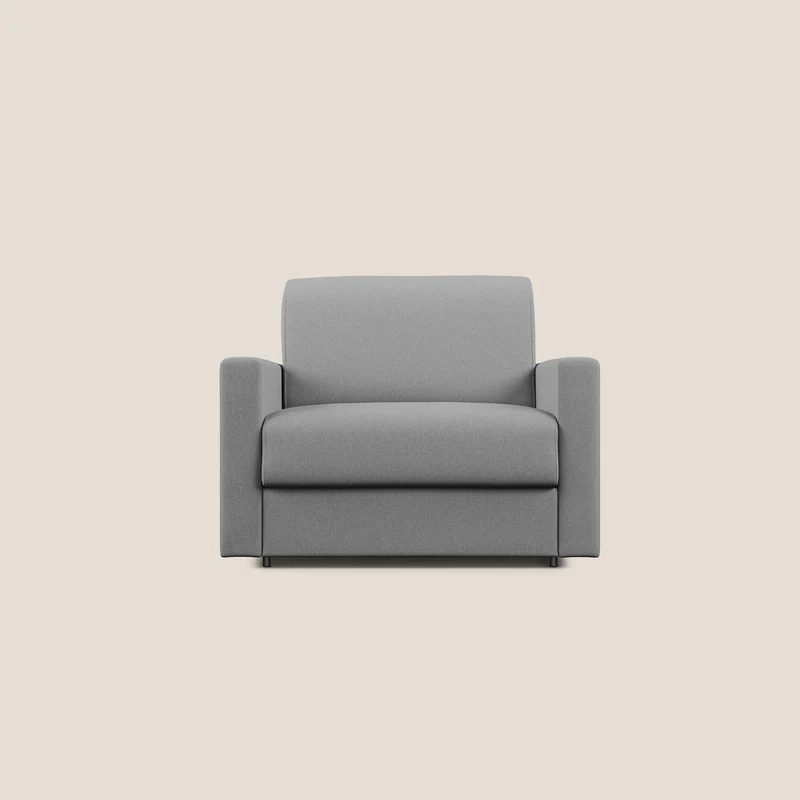 Chris Fauteuil convertible en tissu imperméable T13 gris
