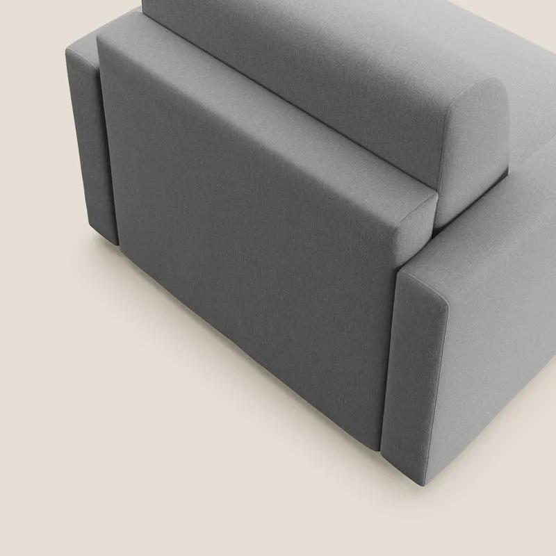 Chris Fauteuil convertible en tissu imperméable T13 gris