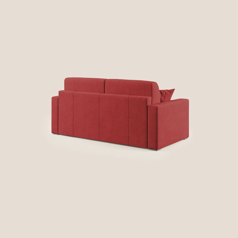 Best Canapé-lit double en tissu imperméable T02 rouge