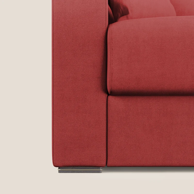 Best Canapé-lit double en tissu imperméable T02 rouge