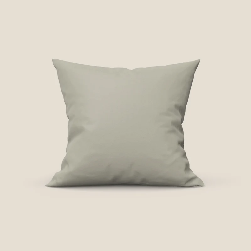 Coussin Florida disponible en plusieurs couleurs, fabriqué en simili cuir résistant et imperméable T04 taupe tortora
