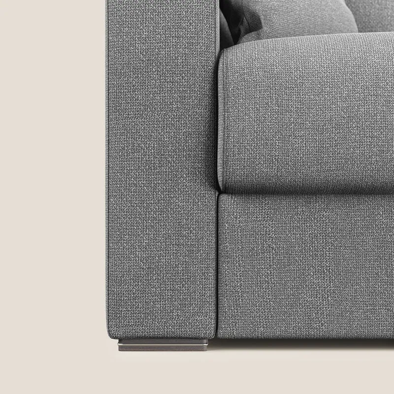 Best Canapé-lit double en tissu anti-taches QuickClean T08 gris