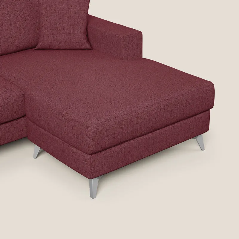 Michael Canapé d'angle REVERSIBLE en tissu imperméable T03 rouge