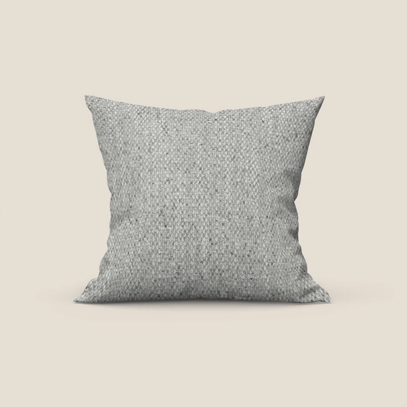 Levante coussin disponible en différentes couleurs en bouclette recyclée fraîche à trame mélangée détachable T16 crème