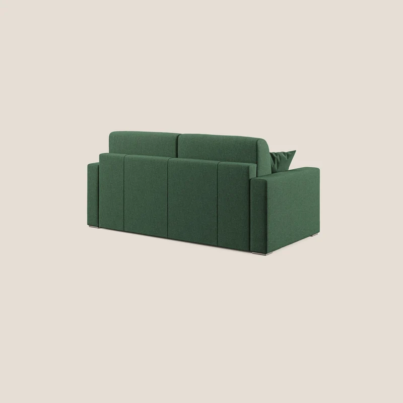 Best Canapé-lit double en tissu détachable QuickClean T08 vert