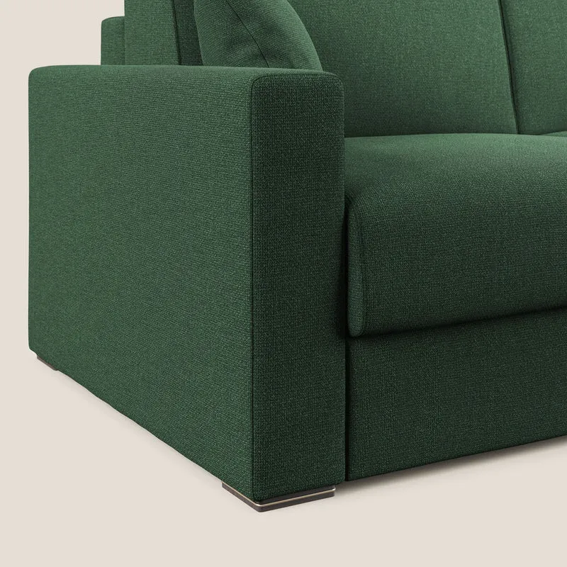Best Canapé-lit double en tissu détachable QuickClean T08 vert