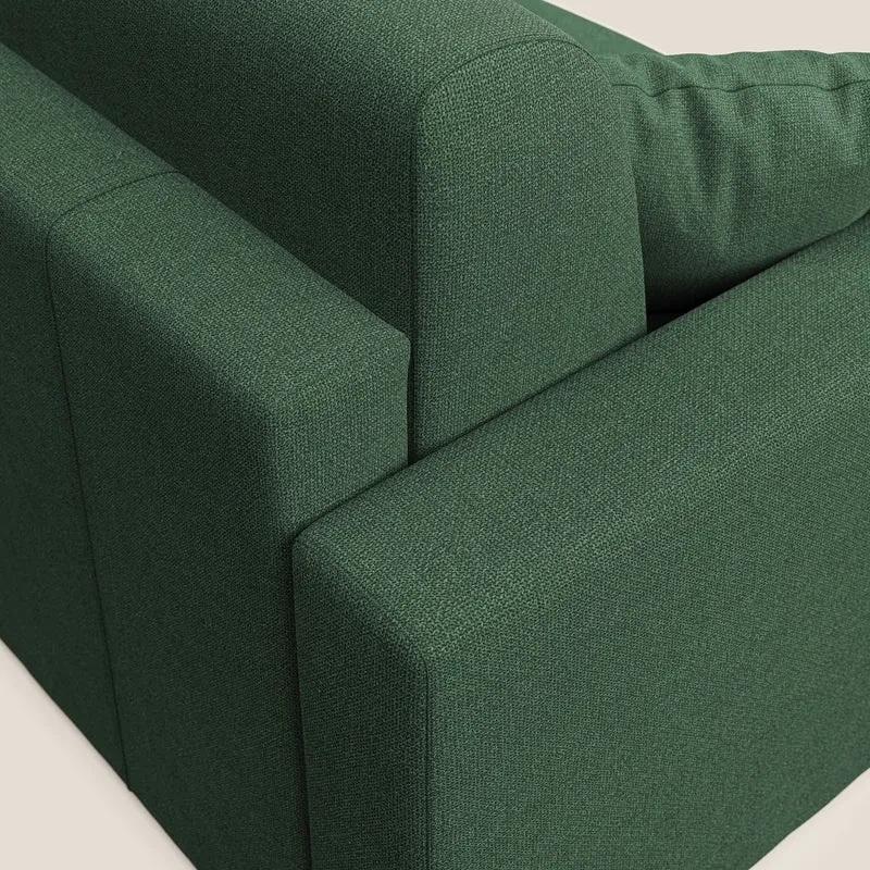 Best Canapé-lit double en tissu détachable QuickClean T08 vert