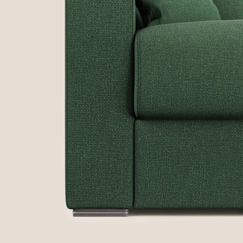Best Canapé-lit double en tissu détachable QuickClean T08 vert