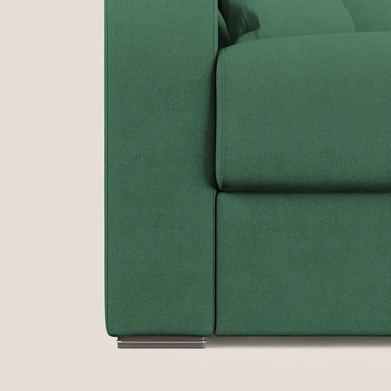 Best canapé-lit d’angle en tissu imperméable T02 vert