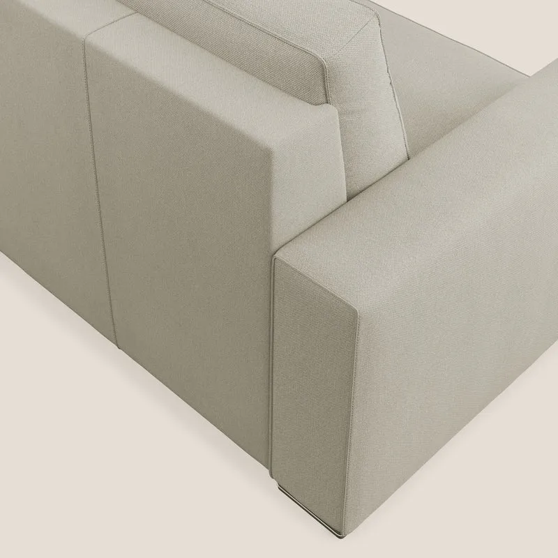 Dream fauteuil-lit en tissu anti-taches T05 écru