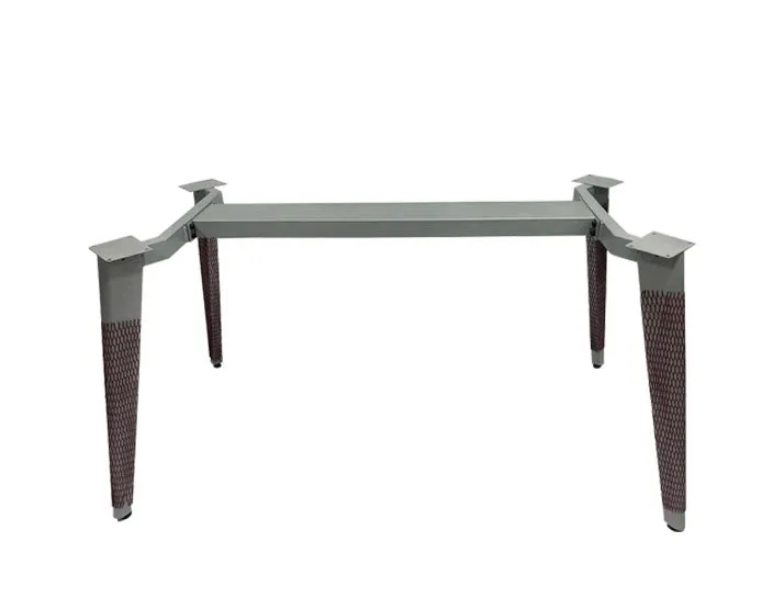 Piètement de bureau en gris réglable télescopique Réf. B1908