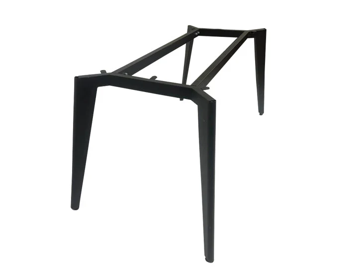 Piètement de bureau métallique en Noir Réf. B1906