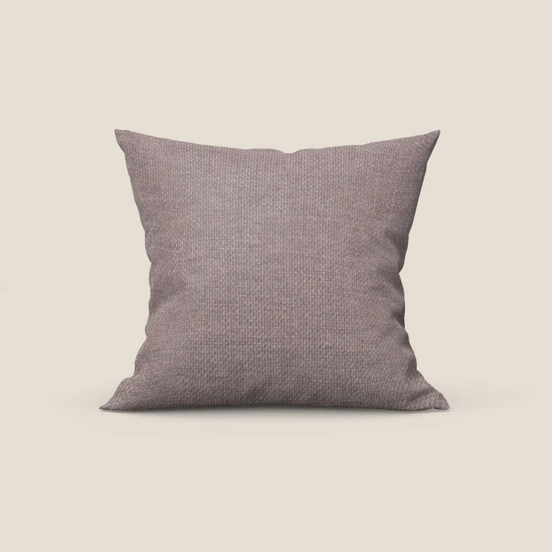 Tauro coussin disponible en plusieurs couleurs en tissu mélangé coton détachable T18 rose
